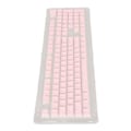 Miniatyrbild 3 av 8: PBT-tangentbordshättor Hög-Låg Layout Dubbellager 2 Färger 108 Tangenter Mekaniska Tangentbord för 61 87 104 108 Tangentbord Rosa