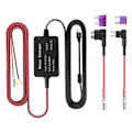 Miniatyrbillede 1 af 8: Dash Cam Hardwire Kit 12V-30V til 5V USB-adapter Lavspændingsbeskyttelse Dash Camera Oplader til Spejl Kamera GPS Navigator Radar Detektor