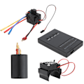 Pikkukuva 7 / 8: 3650 3900KV Harjaton Moottori 60A ESC+Ohjelmointi Kortti Jäähdytyselementti Sarja 1/10RC Autolle