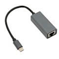 Miniatyrbilde 5 av 8: USB-C til RJ45 Ethernet-adapter 1 Gbps Stabil Tilkobling Gratis Stasjon Kompakt Bærbar Ethernet-adapter for Hjemmekontor