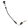 Miniatyrbilde 4 av 8: Forgasserkabel 990‑662‑002 svart reservedel for HSR42 HSR45 HSR48