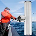 Miniatyrbillede 4 af 8: Stål Fiskerstang Holder Tilbehør Til Skinner 1\" Til 1-1/4\"
