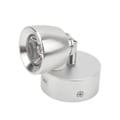 Miniatyrbillede 4 af 8: Læselampe DC12V til 24V Høj Lysstyrke Varmt Hvidt Lys LED RV Sengelampe til Lastbiler Campere Trailere Skibe Yachts Sølv