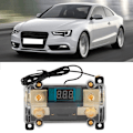 Miniatyrbillede 4 af 8: Bilstereo Strømsikringsholder Stereo Distributionsblok Boks Digital Display (200A)