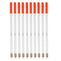 Miniatyrbillede 1 af 8: 10 stk Holdbare Plastik Fiske Flydere Bobber Stick Tube Multifunktionelle Fiskefoder Agner Tilbehørssæt (2,0 transparent)
