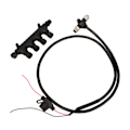 Miniatyrbilde 6 av 8: for NMEA2000-kabel med 4-port T-kontakt 3A sikring 5Pin M12-gjenge 1m lang IP67 Vanntett for Lowrance-nettverk