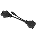 Pikkukuva 3 / 8: Diagnostiikka-adapterikaapeli 12-nastainen OBD1 - 16-nastainen OBD2 20cm/7.9in Sopii Mitsubishiin