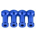 Miniatyrbilde 3 av 8: Forlengelseskobling 24 mm lengre kombinasjonsadapter for Traxxas Slash 1/16 RC-bil (Mørk blå)
