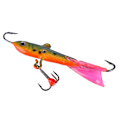 Miniatyrbillede 1 af 8: Hård Lure Vinter Kunstig Isfiskeri Metal Agnsjig med Treble Hook Fiskergrej (004)