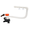 Miniatyrbillede 4 af 8: Agnspumpe 12V 350GPH Maksimal Flow Bærbar Bådtank Fiskesparer Aerator til Enhver Beholder