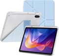 Xiaomi Redmi Pad 2 2025 11-inch Multi-Angle Foldable Protective Case, PU Leather Case, Triple-Fold Foldable Protective Case - Blue
