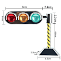 Miniatyrbillede 2 af 8: Bilgarage Parkeringshjælpe Lys Trafiklyssensor Guide Stoplys Bilinteriør Bildekorationer