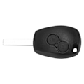 Miniatyrbild 7 av 8: 433 MHz bil 2 knappar Fjärrnyckel Keyless Entry Fob Sensitive Unlock Dörrbyte för Twingo 2014