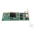 Miniatyrbillede 6 af 8: Dual Port Gigabit LAN Adapter Accelerationsfunktion 1000Mbps RJ45 Bidirektionel Belastningsbalancering PCI Internetadapter