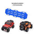 Miniatyrbilde 8 av 8: 2 stk Antislipplater for 1/10 RC Crawler Bil RC Modell Klatrebil Dekorasjon (Blå)