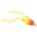 Miniatyrbillede 2 af 8: Kunstig Fisk Snakehead Agnsfisk Livagtig Blød Frøagn Swimbait med Krog og Hale1#