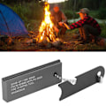 Miniatyrbillede 6 af 8: 2 stk. Bærbar Magnesiumblok Flint Iltænding Udendørs Camping Vandreture Overlevelsesværktøj