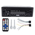 Miniatyrbild 1 av 8: Bil Bluetooth-spelare Single Din 12V/24V MP3-spelare FM-radiomottagare med justerbar bakgrundsbelysning