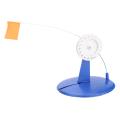 Miniatyrbild 2 av 8: Isfiske Spö Topp Upp Kompakt Metallstång Orange Flagga Fiskeutrustning Tillbehör