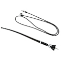 Miniatyrbillede 2 af 8: 36cm Bilstereo Antenne ABS Sort Slidstærk Varmebestandig FM AM Signal Antenne Universal til Biler