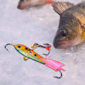 Miniatyrbilde 6 av 8: Hard Lure Vinter Kunstig Isfiske Metall Agnsjigg med Treble Hook Fiskeutstyr (004)
