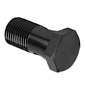 Miniatyrbillede 8 af 8: Aluminium Enkelt Banjo Bolt M16 x 1,5 mm Gevind 1,3 tommer Længde Sort Biltilbehør