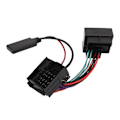Miniatyrbilde 5 av 8: Bilstereo Bluetooth 5.0 AUX-adapter lydkabelbytte for Ford Mondeo 2005-6000 CD MP3