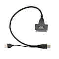 Miniatyrbild 1 av 8: USB 3.0 till SATA-adapterkabel 5 Gbps överföring LED-indikator automatisk viloläge SATA III hårddiskanslutning