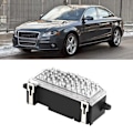 Miniatyrbillede 7 af 8: Varmeblæser Blæser Motor Modstand Regulator 8K0 820 521 B Passer til A4 A5 A8