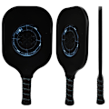 Miniatyrbild 3 av 8: Bärbar Pickleball-Racket i Kolfiber för Utomhussporter, Träning och Optimal Bollkontroll