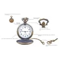 Pikkukuva 6 / 10: Steampunk vintage-tyylinen kvartsitaskukello ketjulla 5
