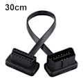Miniatyrbillede 1 af 8: Bil Auto 16-polet Han til Hun OBD2 Forlængerkabel Diagnostisk Adapter 30 cm/12 tommer Længde