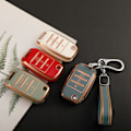 Miniatyrbillede 6 af 8: Nøglefob Cover TPU Præcis Pasform Smart Nøglebeskytter Holder Udskiftning til Kia K2 K3 K4 KXCROSS KX7 Rød