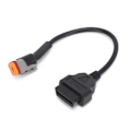 Miniatyrbilde 5 av 8: 6Pin OBD2 diagnostisk kabeladapter Profesjonell feilsøking for motorsykkel Plug and Play