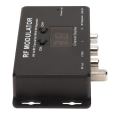 Miniatyrbilde 5 av 8: RF Modulator Profesjonell PAL NTSC 21 Kanal AV til RF Konverter for Dekoder DVR DVD