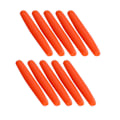 Miniatyrbillede 1 af 8: 100 stk Holdbare Tåreformede Indikator Fiskeflydere Bobber Tackle Tilbehør (Orange M)