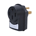 Pikkukuva 1 / 8: 125/250V RV ylijännitesuoja 50A uros - 50A naaras adapteripistoke 3150J LED-merkkivalolla matkailuvaunuihin ja asuntovaunuihin