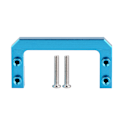 Miniatyrbillede 1 af 8: Opgraderingstilbehør Aluminium Legering Servo Fastgørelsesbeslag til Wltoys 12428 / FY03 RC Bil