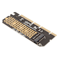 Miniatyrbillede 5 af 8: M.2 NVME SSD til PCIE3.0X16 Adapterkort med Køleplade til PM961 960EVO SM961 SM951 PM951 Support PCIE X4 X8 X16 NVME Adapter