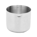 Miniatyrbillede 3 af 8: Mælkeskumkande i rustfrit stål - 30 ml lige krop, fødevaregodkendt materiale, nem at rengøre - Perfekt til familier og caféer