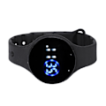 Miniatyrbild 7 av 8: Digitalklocka för barn, vattentät silikonarmband, reptålig LED-elektronisk klocka för studenter, svart