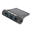 Miniatyrbild 4 av 8: Trådlös solenergi TPMS LCD-skärm 6-sensor däcktrycksövervakningssystem IP68 vattentät monitor för husbilsvagnar skåpbil SUV pickupbuss