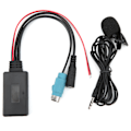 Miniatyrbilde 3 av 8: Bluetooth 5.0 AUX-kabeladapter med mikrofon Passer til Alpine KCE‑236B CDA‑9852/E CDE‑9887/R