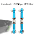 Miniatyrbilde 7 av 8: RC Styringslenkerstang Foran Bak Servo Lenker for HPI RS4 Sport 3 1/10 Oppgraderingstilbehør Blå 113696B
