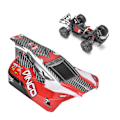 Pikkukuva 5 / 8: Vakio 1/16 mittakaavan Off Road -koria RC-autolle REMO (Punainen D5602)