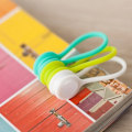 Miniatyrbilde 5 av 8: Multifunksjons Magnet Hodetelefon Kabelvikler Kabelholder Organizer Klips Kabelklips