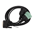 Pikkukuva 6 / 8: DB15 - 6P J1708 9p J1939 diagnostinen adapterikaapeli 402048 Plug and Play Korkea joustavuus kuorma-autolle