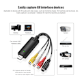 Miniatyrbilde 3 av 8: USB 2.0 Videoadapter med lydinnspilling USB 2.0 TV DVD Video Capture Adapter