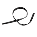 Miniatyrbillede 1 af 8: 1 m sort varmebeskyttelseshylster Fire Braid Flame Heat Shield 16 mm ID 1,5 cm Passer til AN10 brændstofslange