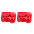 Pikkukuva 2 / 8: Metal Axle Housing Cover Traxxas TRX4 1/10 RC Crawler -autolle (Etu- ja Takakardaanit) (Punainen)